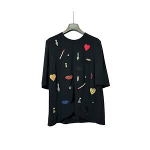 Stella McCantney Embroided Blouse Top Sz.42